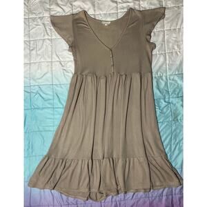See you Monday V Neck Dress Size Large